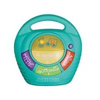 Kliknite za detalje - INFUNBEBE Igračka za bebe radio Juke Box 12+ plavi