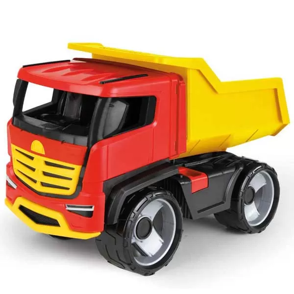 Veliki kiper kamion Lena Toys 19887 - Veoma kvalitetna igračka izrađena od čvrste plastike koja ne sadrži toksične materije. Kvalitet materijala i izrade obezbediće višegodišnje uživanje dece u igri sa ovom igračkom. - Slika