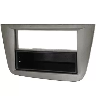 Radio blenda RAM-40.158 2ISO za Seat Altea, Toledo - Maska za radio za Seat Altea 2004. i noviji, Seat Toledo 2004. Verzija konektora: 2 ISO. Boja: antracit. - Slika