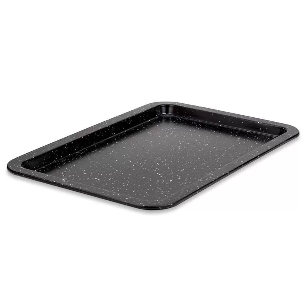 Pleh za pečenje 43x29cm Nava NV10-239-008 - Pleh za pečenje, dimenzije 43.5 x 29 x 2 cm. Od najkvalitetnijeg ugljeničnog čelika sa nelepljivim granitnim premazom. - Slika