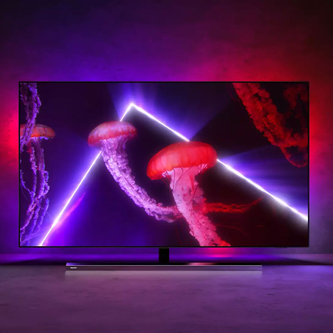 Philips Ambilight 4K UHD OLED Android TV 55 In a 55OLED807 12 Slika 1 