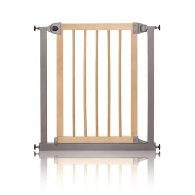 Lindam sigurnosna ogradica Easy Fit wood&metal 44334 - Sigurnosna ogradica Easy fit. Kombinacija drveta i metala. Lako se montira ,vrlo bezbedna.
 - Slika