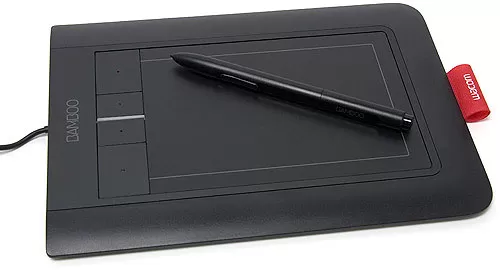 Grafička Tabla Tablet Wacom Bamboo Touch 2 CTT-460-EN - Kompaktna grafička tabla visokog kvaliteta i malih dimenzija. Za kontrolu možete koristiti olovku ili prste jer se radi o multi touch tabletu... - Slika