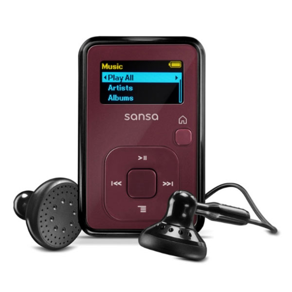 SanDisk MP3 Player Sansa Clip 4GB FM crveni 66417 Cena, Prodaja