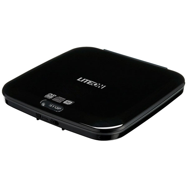 LiteON Slim USB 2.0 DVD±RW eksterni DVD rezač ETAU108-02 - thumbnail 0