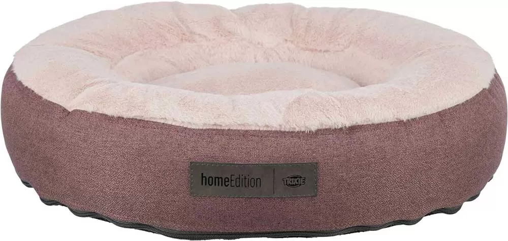 Krevet za manje pse 60cm okrugli Felicia antique pink Trixie 37883 - Krevet za manje pse, prečnika 60cm, Trixie Felicia punjen je silikonom i u njemu će se Vaš ljubimac dobro odmoriti. Udoban i mek, štitiće ga od tvrdih i hladnih podova. Lako se održava jer kompletno može da se opere. - Slika