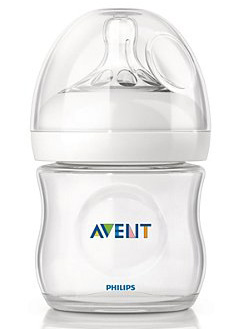Avent Plastična flašica Natural 125ml sa cuclom za novorođenče 0m+ - thumbnail 0