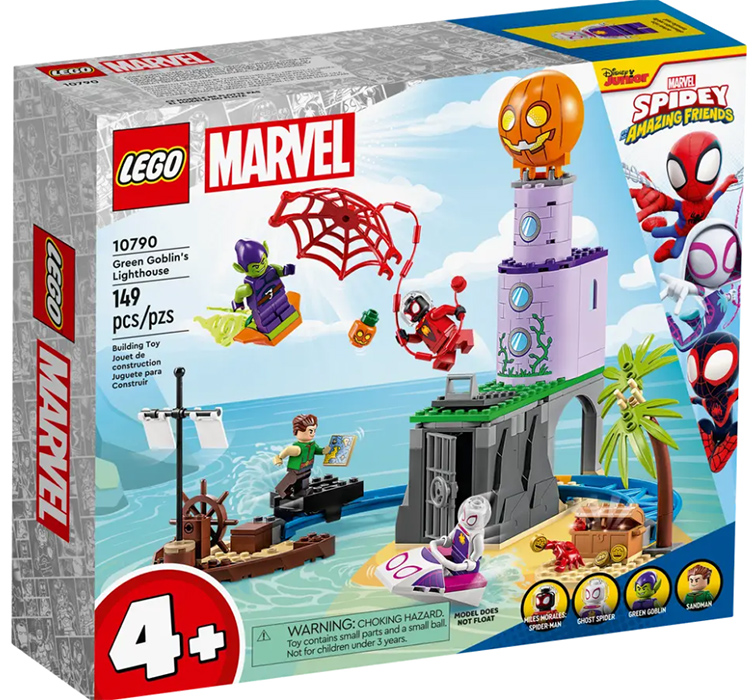 LEGO® Kocke Marvel Spajdermenov tim u svetioniku Zelenog Goblina 10790 - thumbnail 0