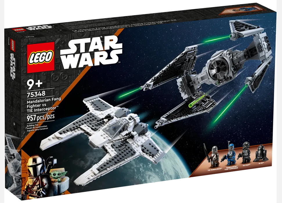 LEGO® Star Wars™ Kocke Mandalorijanov borac protiv TIE presretača 75348 - thumbnail 0