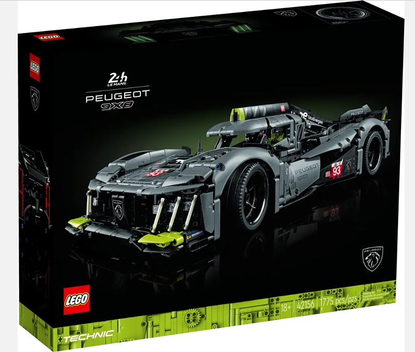 LEGO® Technic™ Kocke Hiper automobil PEUGEOT 9X8 24H Le Mans Hybrid Hypercar 42156 - thumbnail 0