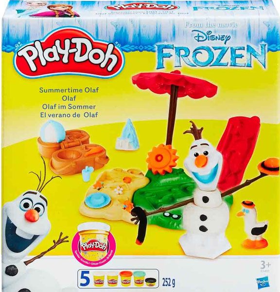 Hasbro Play - Doh Plastelin Frozen set Olaf B3401 - thumbnail 0