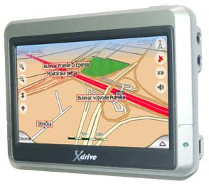 Xdrive GPS-43SX Navigacioni sistem sa SCG mapama - thumbnail 0