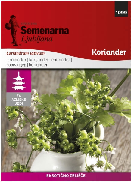 Seme za začin - Korijander - Coriandrum sativum 1099 Cena, Prodaja