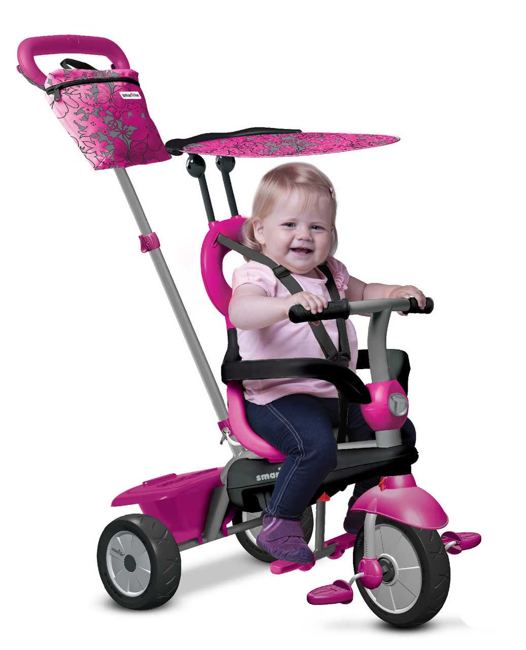 Smart Trike Tricikl VANILLA 4 u 1 Pink - thumbnail 0