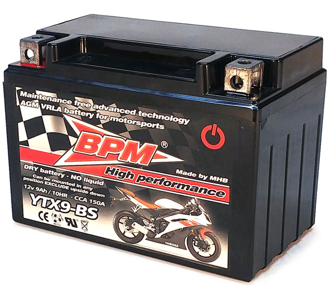 Akumulator za manje SUS motore BPM YTX7L-BS 12V 7Ah onLine 
