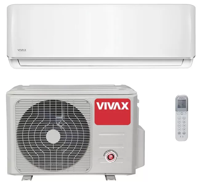 Vivax Cool Inverter klima uređaj 12 ACP-12CH35AERI R32 - Inverter klima uređaj visoke energetske efikasnosti. Elegantan dizajn, proveren kvalitet, grejanje i pri temperaturi -15°C. - Slika
