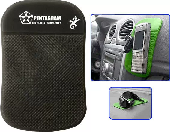 Gecko - Univerzalni auto držač za telefon, gps, mp3... - Gecko je stvarčica koja će Vašu vožnju učiniti bezbednijom, a stvari koje su postavljene na njega čvrsto držati zahvaljujući posebnom materijalu i pažljivo raspoređenim jastučićima koji obezbeđuju maksimalnu adheziju.... - Slika