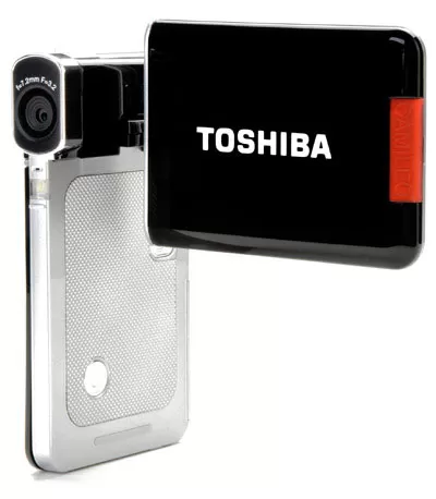 Toshiba Camileo S20 Portabl Kamera - Fenomenalna portabl kamera debljine 13 milimetara, Toshiba Camileo S20, staje u svaki džep. Kamera snima video zapis u AVI, a fotografije u JPG formatu... - Slika