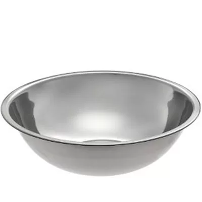 Inox činija prečnika 22 cm - Činija od INOX-a 14/10. Dimenzije 22 x 7.5 cm. - Slika