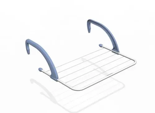Texell sušilica za veš radiator Gimi TCD-R140-1 3m - Texell sušilica za veš radiator Gimi TCD-R140-1, kapaciteta - 3m. Napravljena je od čelika, u beloj je boji. Proizvođač je Texell. - Slika