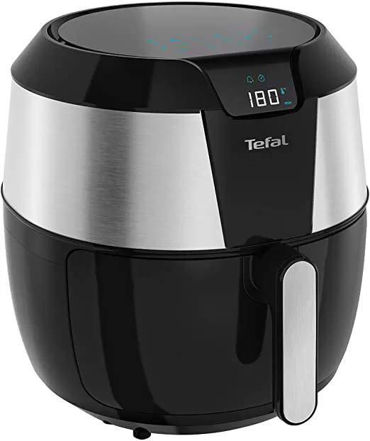 Tefal friteza EY701D - Friteza sa malom količinom ulja ilI bez. Kapacitet 5,6L - do 8 porcija. Kompaktan dizajn sa XL kapacitetom 4 načina rada: prženje, dinstanje, gril i pečenje - Slika