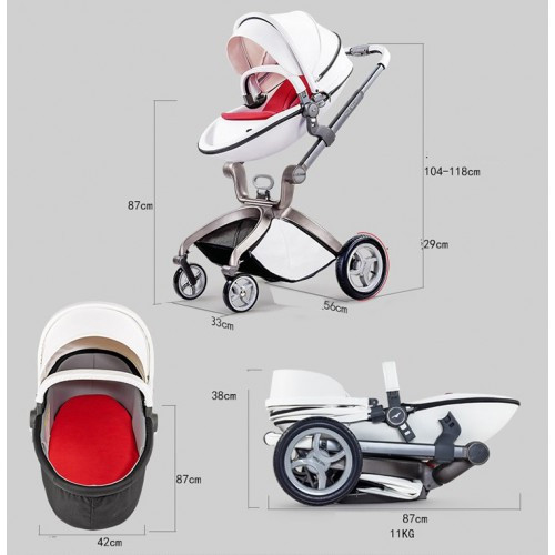 HOT MOM Kolica za bebe F22 2 u 1 F22 Leaves Cena, Prodaja