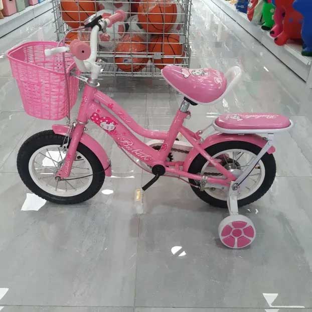 Dečiji Bicikl Za Devojčice - Sa Pomoćnim Točkovima - 12 Inča - Roze ...