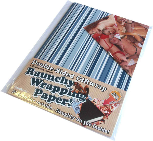 SuckUK papir za umotavanje poklona sa devojkama RAUNCHWRAPG1 - thumbnail 1