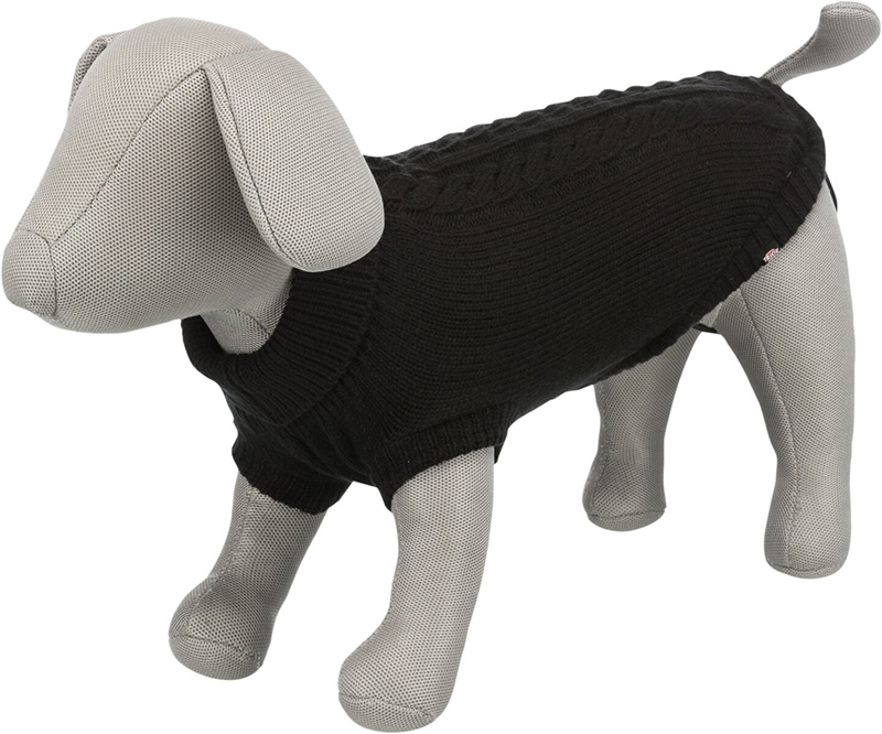 Džemper za pse Kenton Black veličina 30cm Trixie 680002 - thumbnail 1