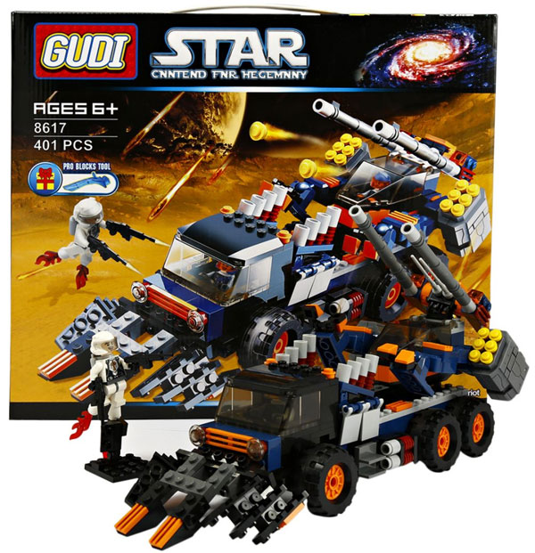 Gudi kocke Star World borbeno vozilo 8617-401 - thumbnail 1