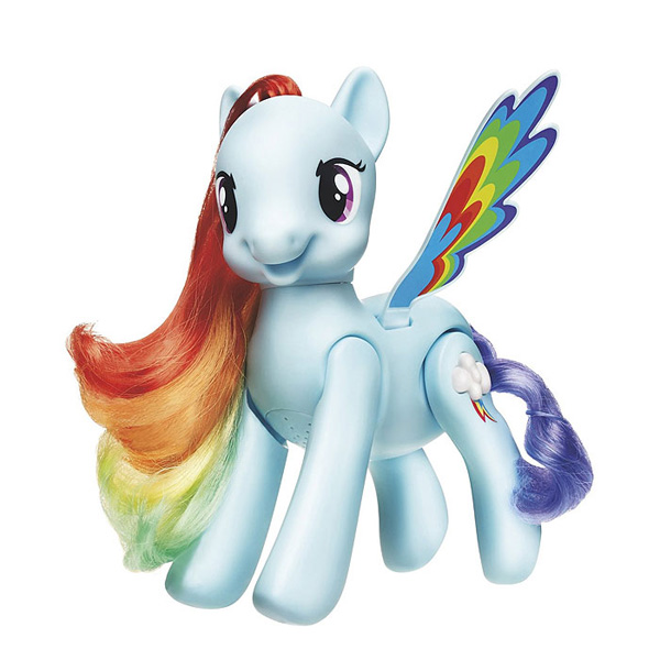 Hasbro My Little Pony Nemirni konjić Rainbow Dash - Šarlota A5905 - thumbnail 2