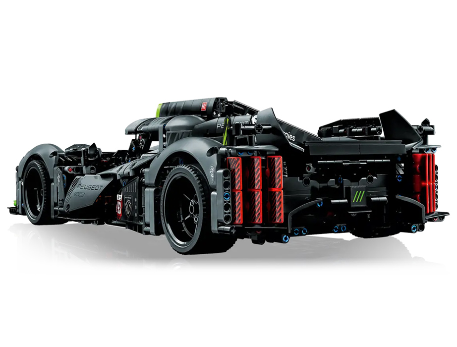 LEGO® Technic™ Kocke Hiper automobil PEUGEOT 9X8 24H Le Mans Hybrid Hypercar 42156 - thumbnail 2