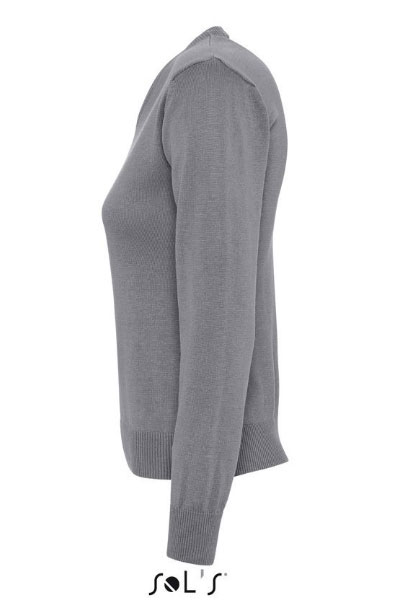 Sols Klasičan ženski džemper Galaxy Women Grey veličina S 90010 - thumbnail 2