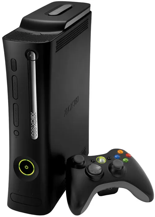 Xbox 360 250 GB Slim - Xbox 360 Elite komplet čine Xbox 360 Elite konzola, jedan kontroler, jedan par slušalica, mrežni, HDMI i HD AV... - Slika