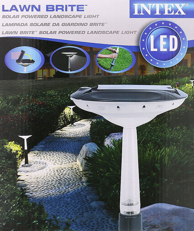Solarna baštenska LED lampa Intex 28689 - thumbnail 3