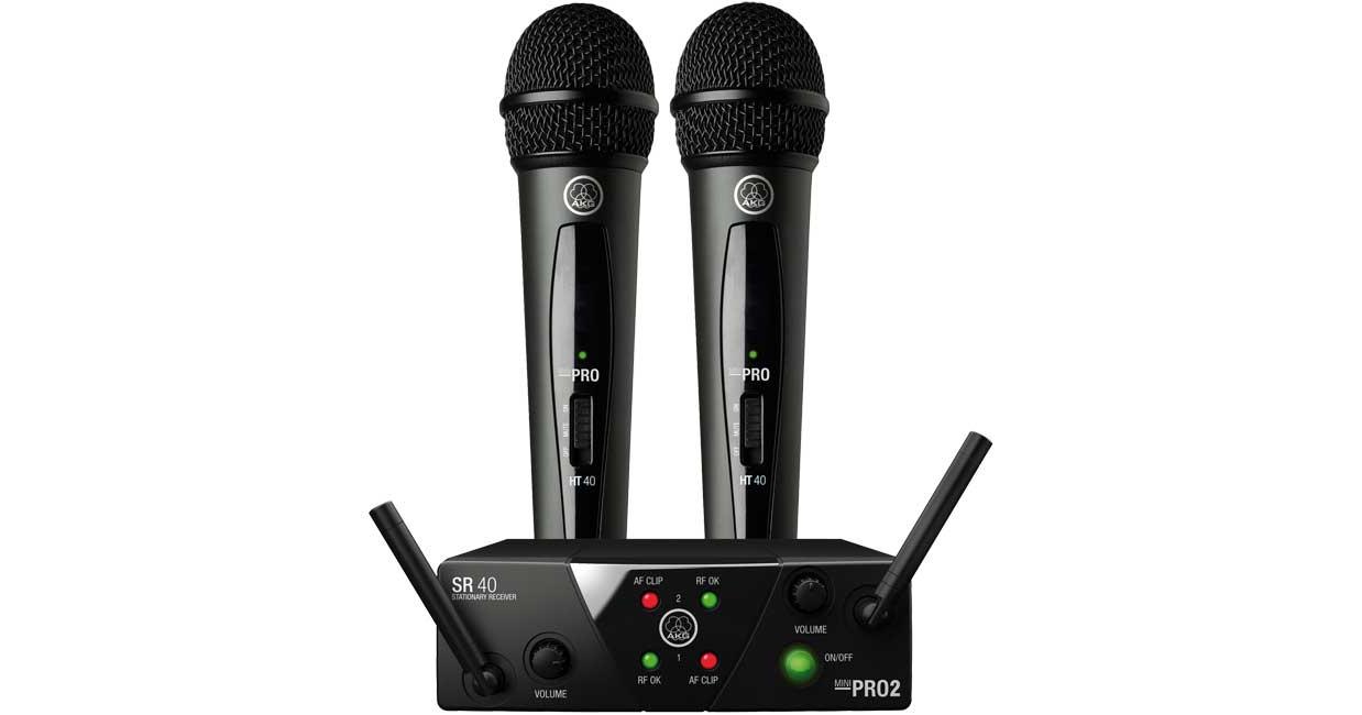 Bežični mikrofoni AKG WMS40 Mini2 Vocal Set - Kupi OnLine odlična cena