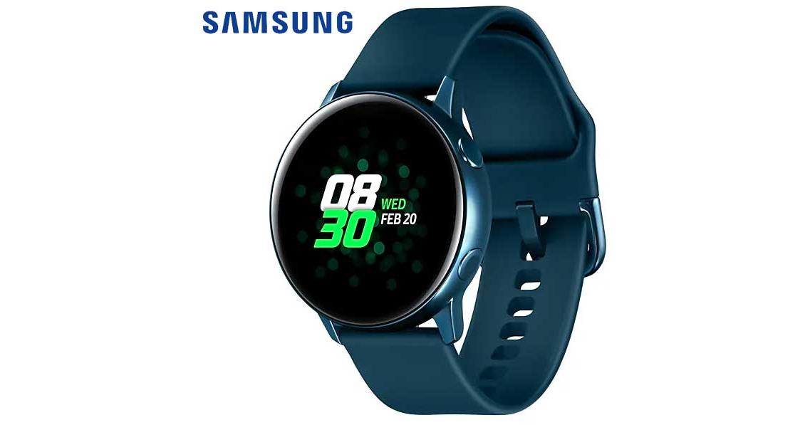 galaxy watch active green