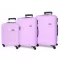 Komplet ABS kofera 75/65/55cm Roll Road Flex lilac 58494 - thumbnail 0