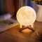 LED Lampa 3D Mesec - 3 Boje Svetla - thumbnail 0