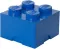 Kutija sa poklopcem LEGO® Kocka 4  25x25x18cm plava 4003 - thumbnail 0