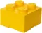 Kutija sa poklopcem LEGO® Kocka 4  25x25x18cm žuta 4003 - thumbnail 0