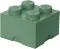 Kutija za odlaganje LEGO® Kocka 4  25x25x18cm maslinastozelena 4003 - thumbnail 0
