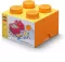Kutija za odlaganje LEGO® Kocka 4  25x25x18cm narandžasta 4003 - thumbnail 0