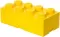 Kutija za odlaganje sa poklopcem LEGO® Kocka 8  50x25x18cm žuta 4004 - thumbnail 0