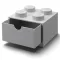 Stona fioka LEGO® Kocka 4 15x15x11cm siva 4020 - thumbnail 0