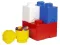 Set od 4 LEGO® kutije za odlaganje crvena, žuta, plava i bela 4015 - thumbnail 0
