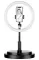 Selfi stalak sa LED svetlom Ring stand black - thumbnail 0