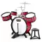 Dečiji Bubnjevi Jazz Drum Bubnjevi Za Decu Big Band Red - thumbnail 0