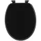Tendance Wc Daska Mdf Sa Plasticnim Okovima 37,5x46cm Mdf Crna - thumbnail 0
