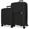 Putni koferi od polipropilena 56cm i 66cm Movom Moon black 55195 - thumbnail 0